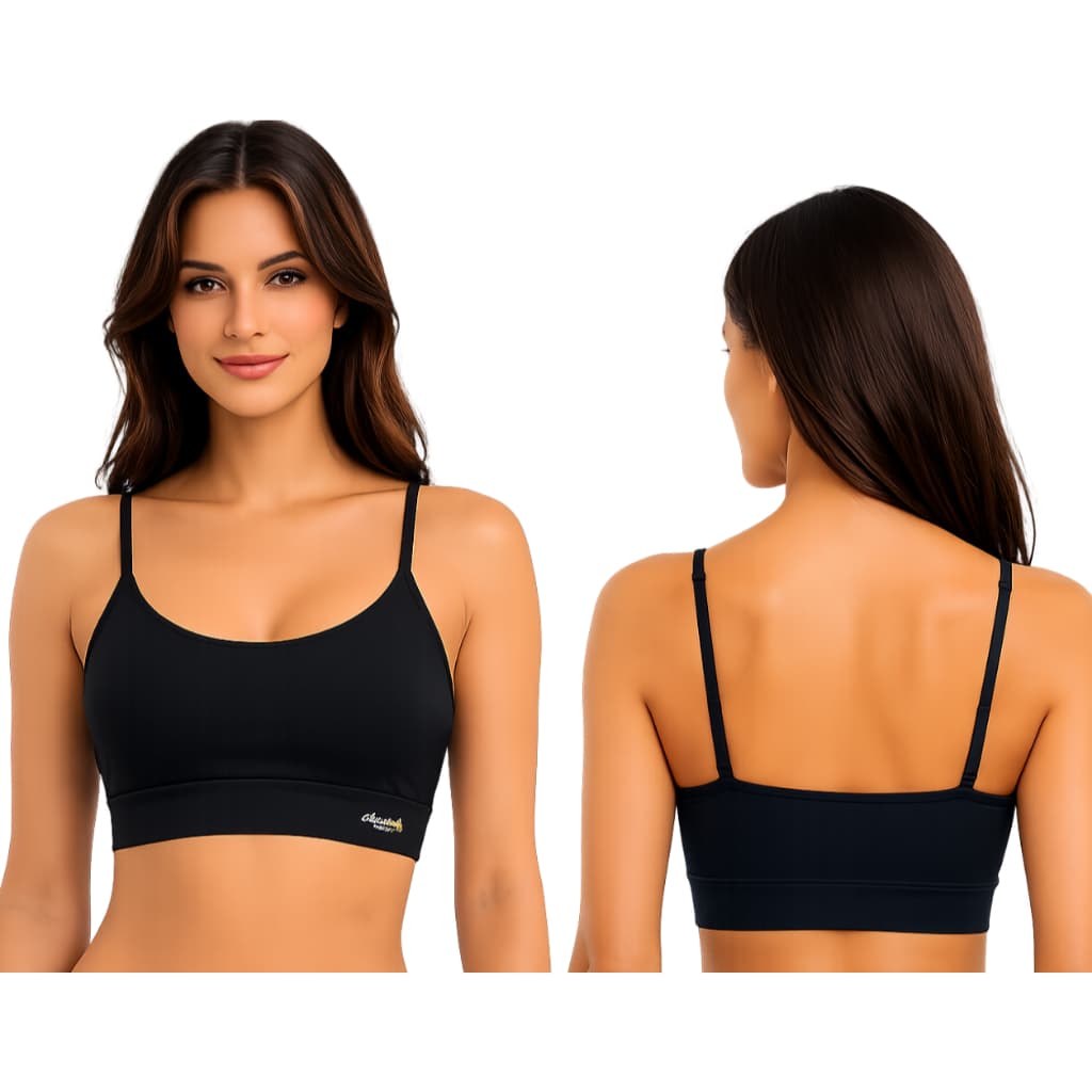 Top Fitness Academia Feminino Alcinha Com Forro Duplo Não Fica Transparente Faixa Nakine