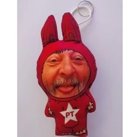 Chaveiro Artesanal Divertido Meme Lalulu / Lulala