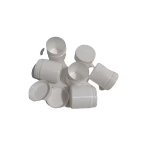12 Potes mini branco 15g com tampa