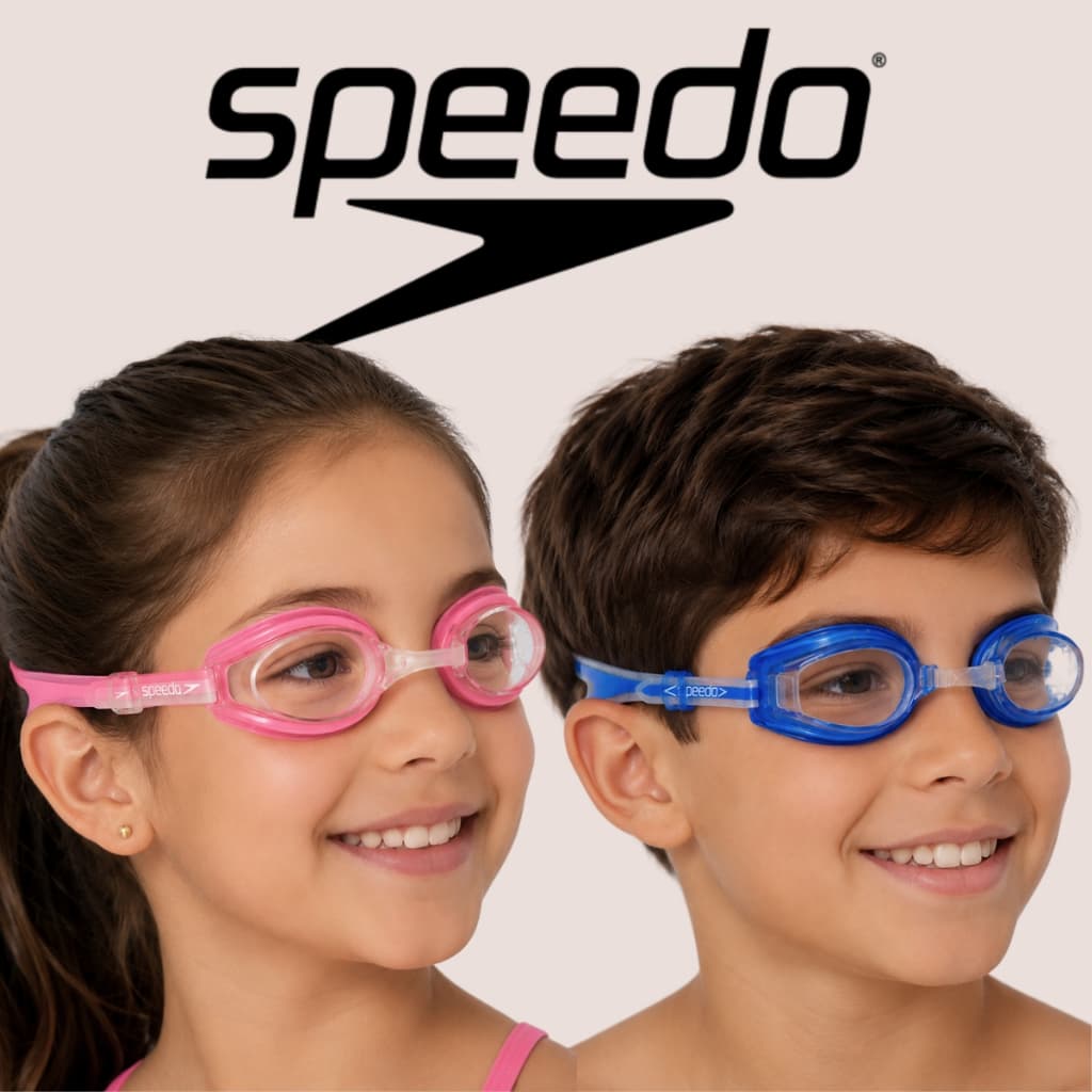 Óculos de Natação Speedo Izy Small Infantil Antiembaçante Proteção UV Ajustável Original