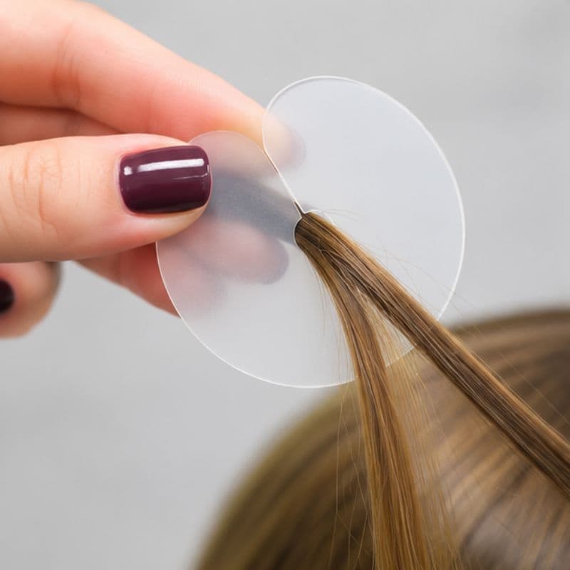 Separador De Mechas Profissional Para Mega Hair 10 Unidades