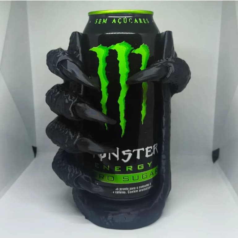 Suporte Porta Latas Monster Garras Monstro