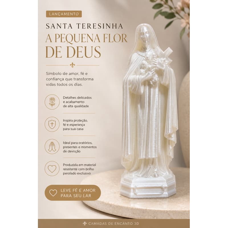 Imagem de Santa Terezinha |católico imagens lembrancinhas de casamento aniversário encontros batizado