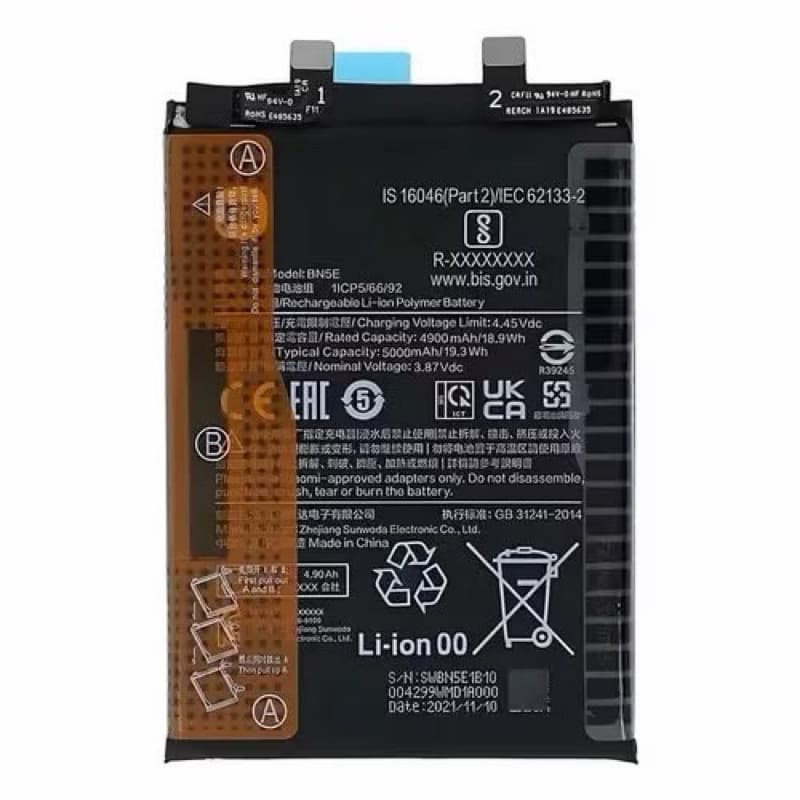FLEX DE CARGA BN5E Para Redmi Note 11 Pro 5g Poco X4 Pro 5g