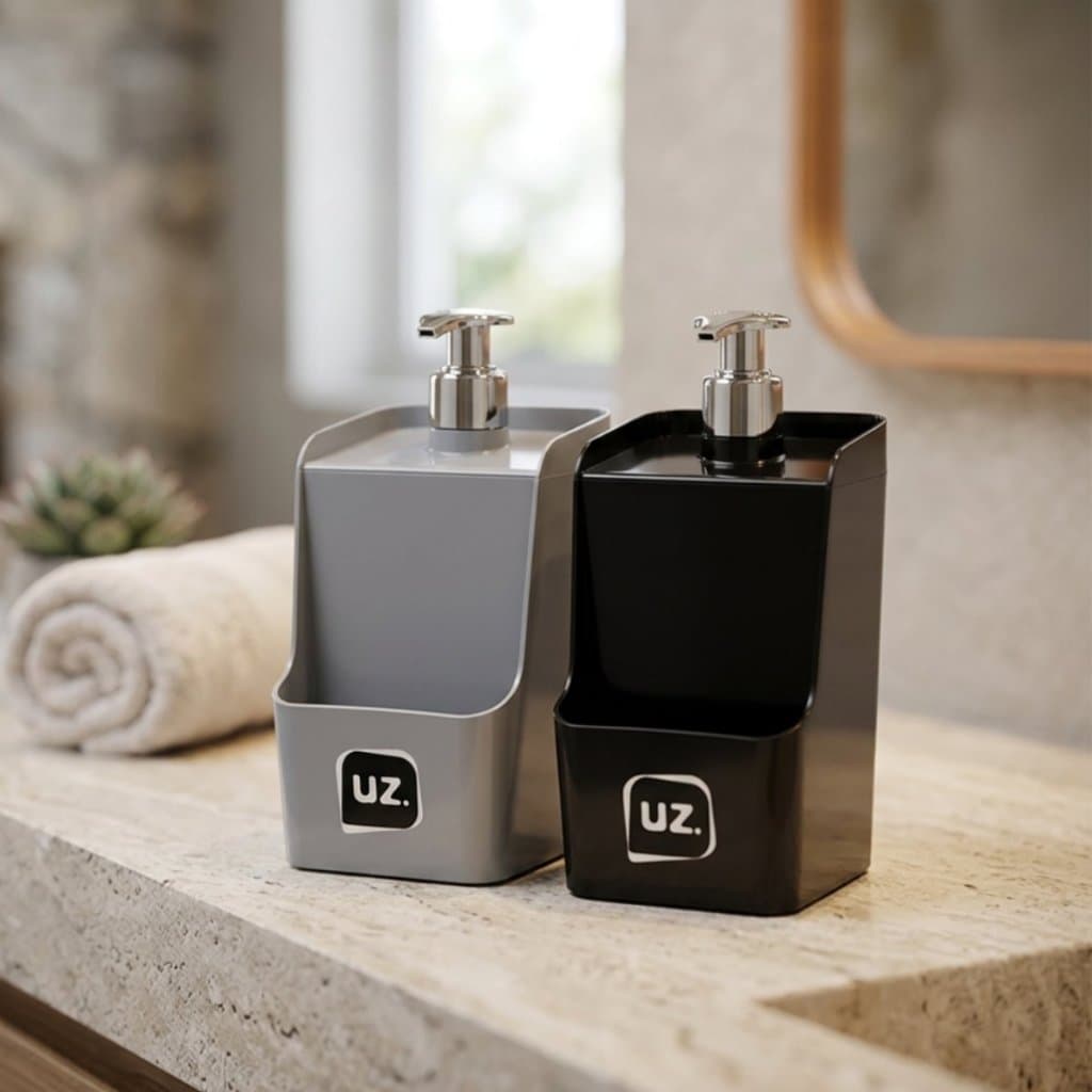 Organizador Dispenser Pia Porta Detergente E Esponja Cozinha