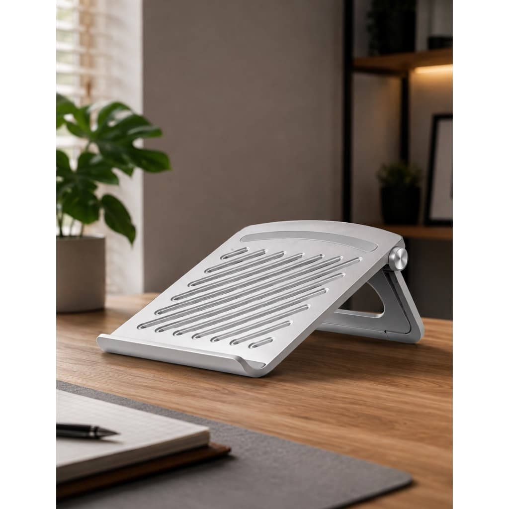 Suporte Para Notebook Pc Laptop Base Ajustável Mesa Dobrável Portátil Resistente