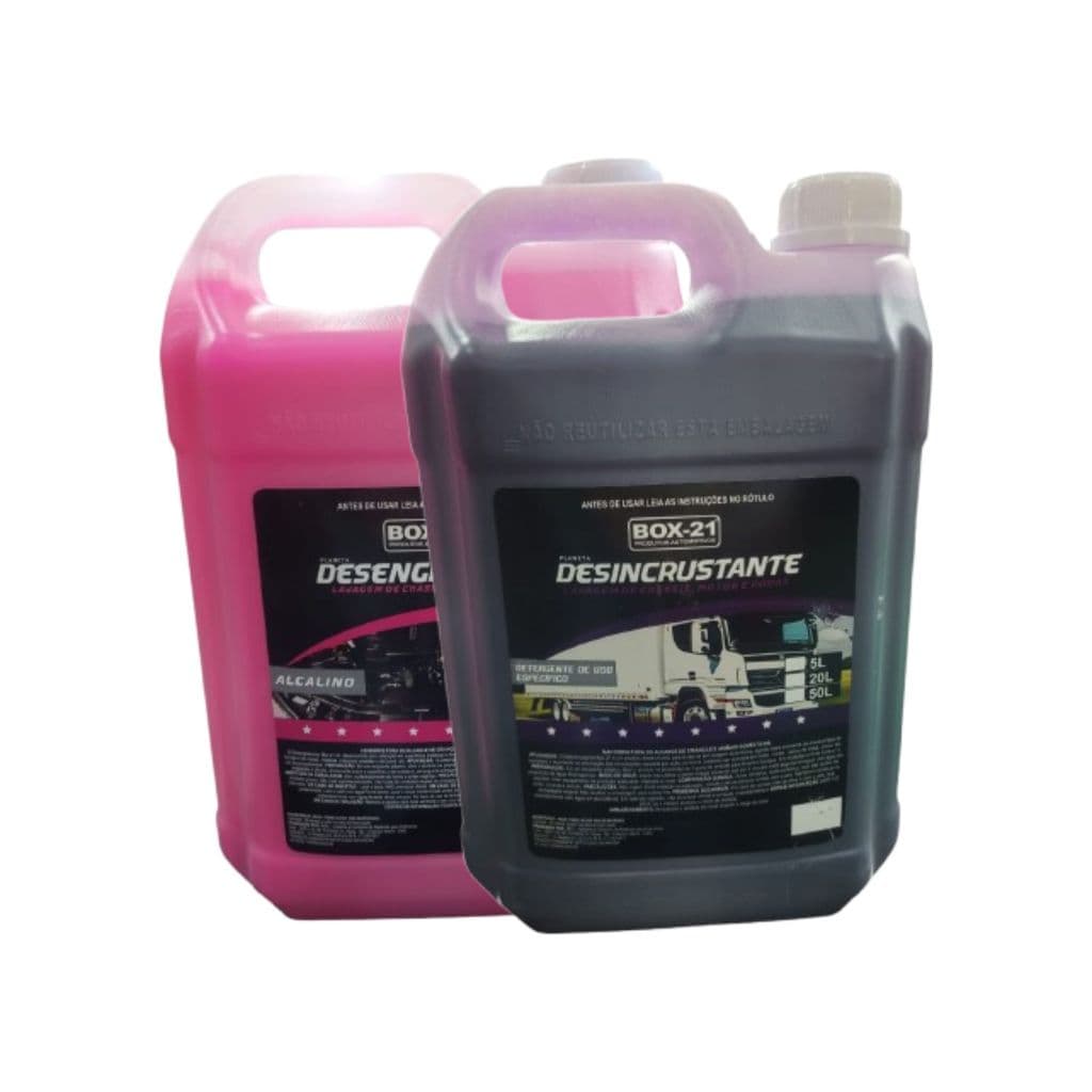 Kit para Lava Rapido Solupan + Limpa Bau 5L - Box 21