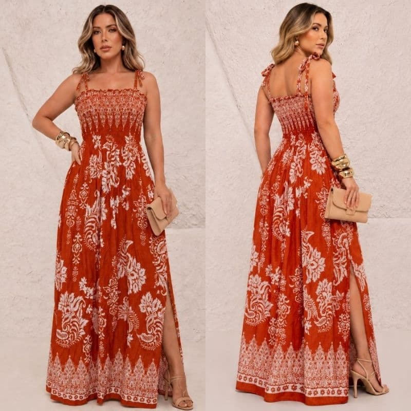 Vestido Longo Juvenil Feminino - Conforto, Estilo e Praticidade