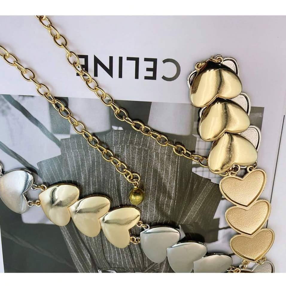 Corrente de cintura personalizada feminina-CARACAO , simples e elegante