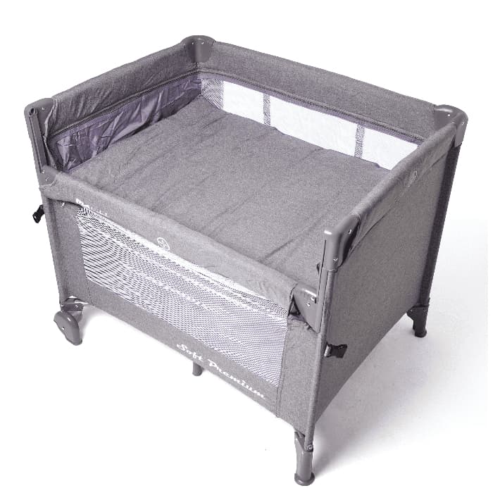 Berço Cercado Moisés Bebê Suporta Até 15 KG Lateral Da Cama Portátil Com Bolsa De Transporte Regulagem E Mosquiteiro