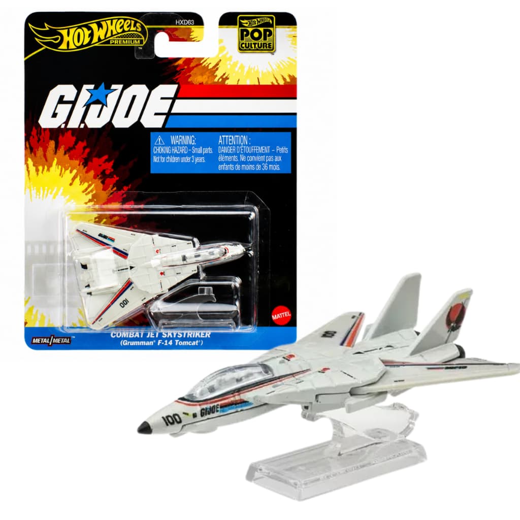 Hot Wheels Premium Combat Jet SkyStriker - G.I. Joe Cultura Pop