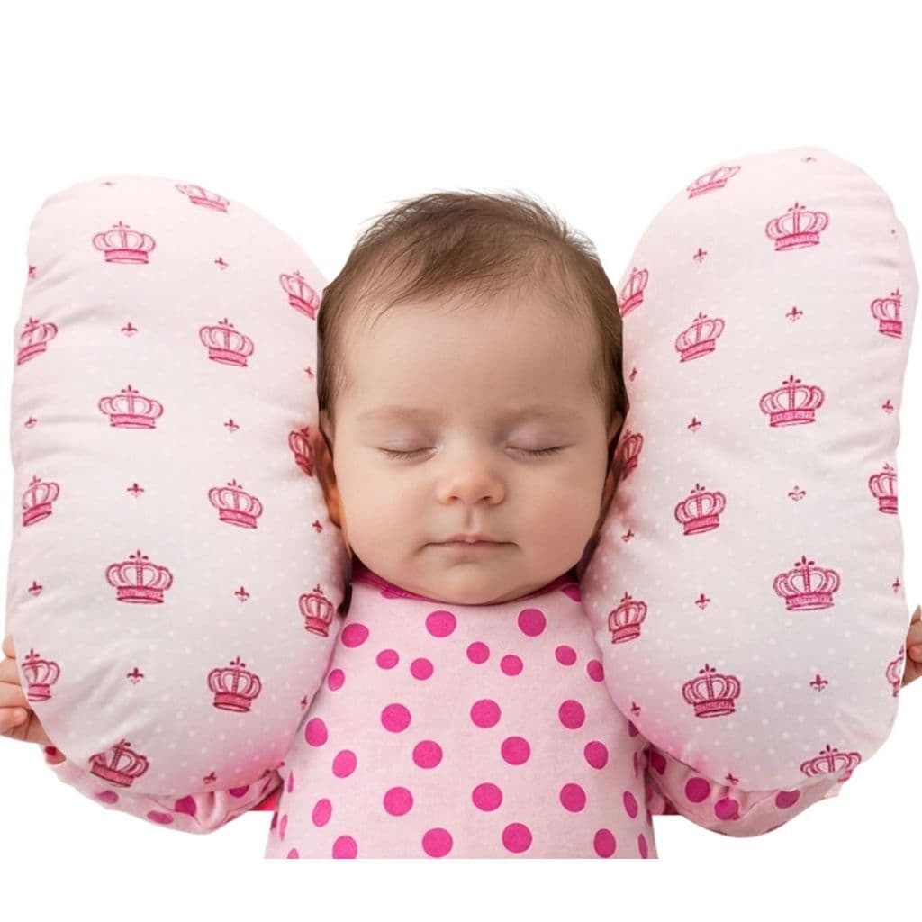 Almofada Ergonômica Travesseiro Para Cabeça Chata De Bebês Happy Line