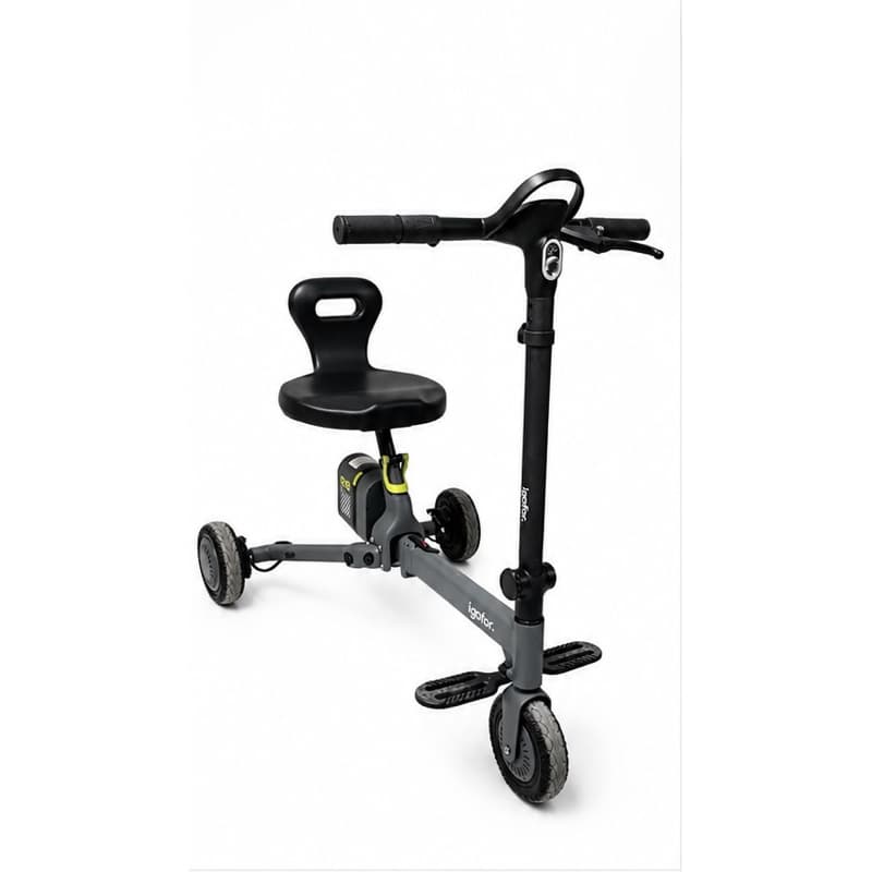 Triciclo Elétrico Dobrável 3 Rodas com Assento – Mobilidade Urbana