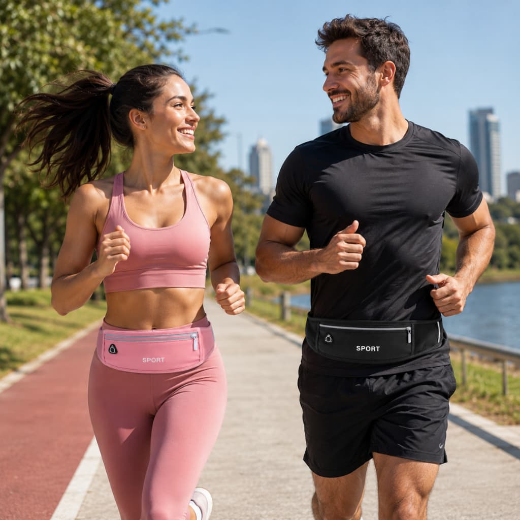 Pochete Slim para Corrida e Esportes - Antifurto assessórios