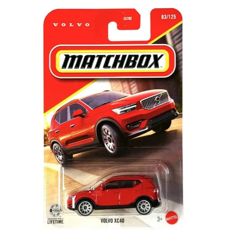 Matchbox Miniaturas Colecionáveis 83/125 Volvo XC40 Ref 30782