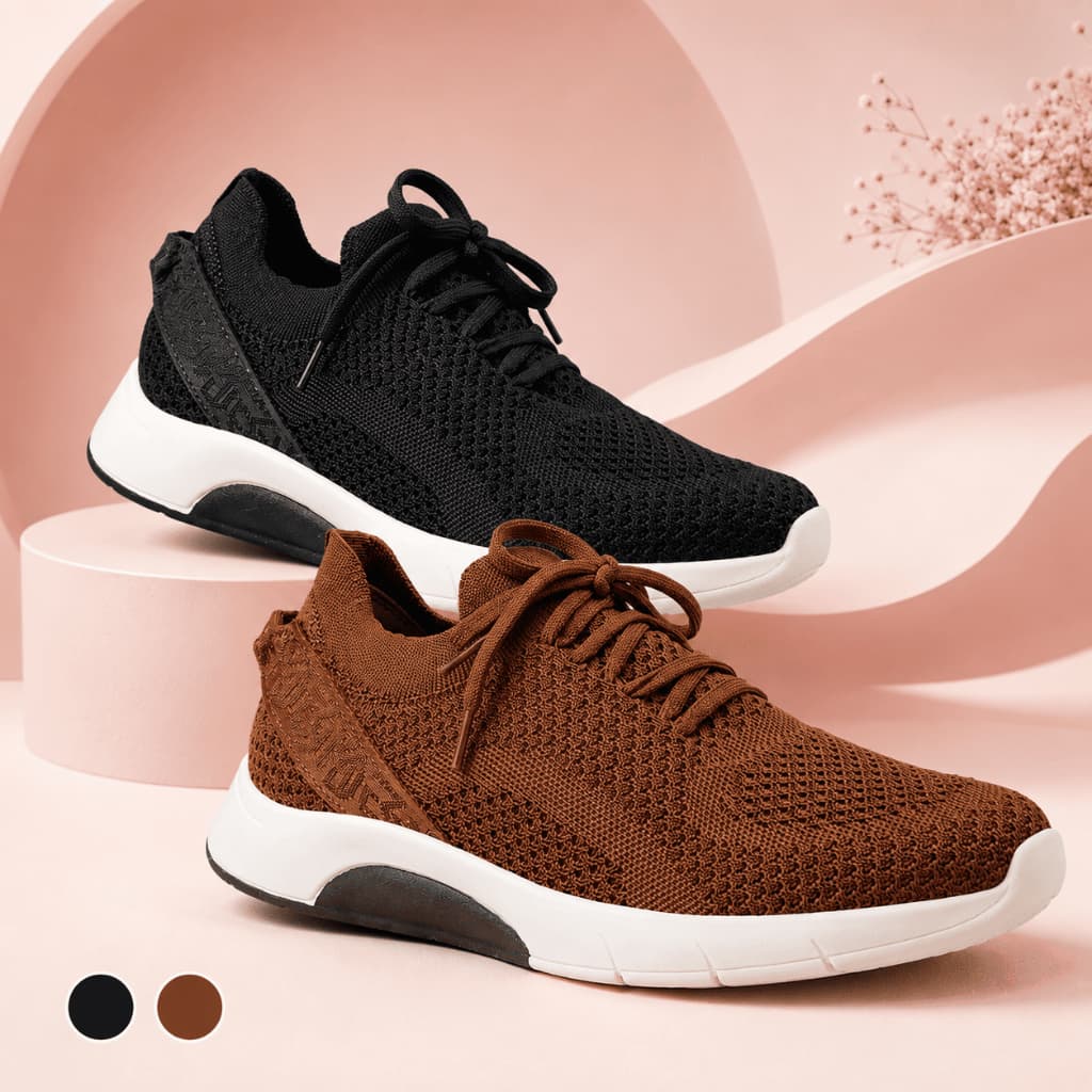 Tênis Feminino Casual Modare Tenis Feminino Ortopédico Urban Knit Tênis Confortável Original