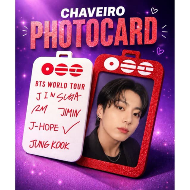 Suporte PhotoCard BTS / ARMY