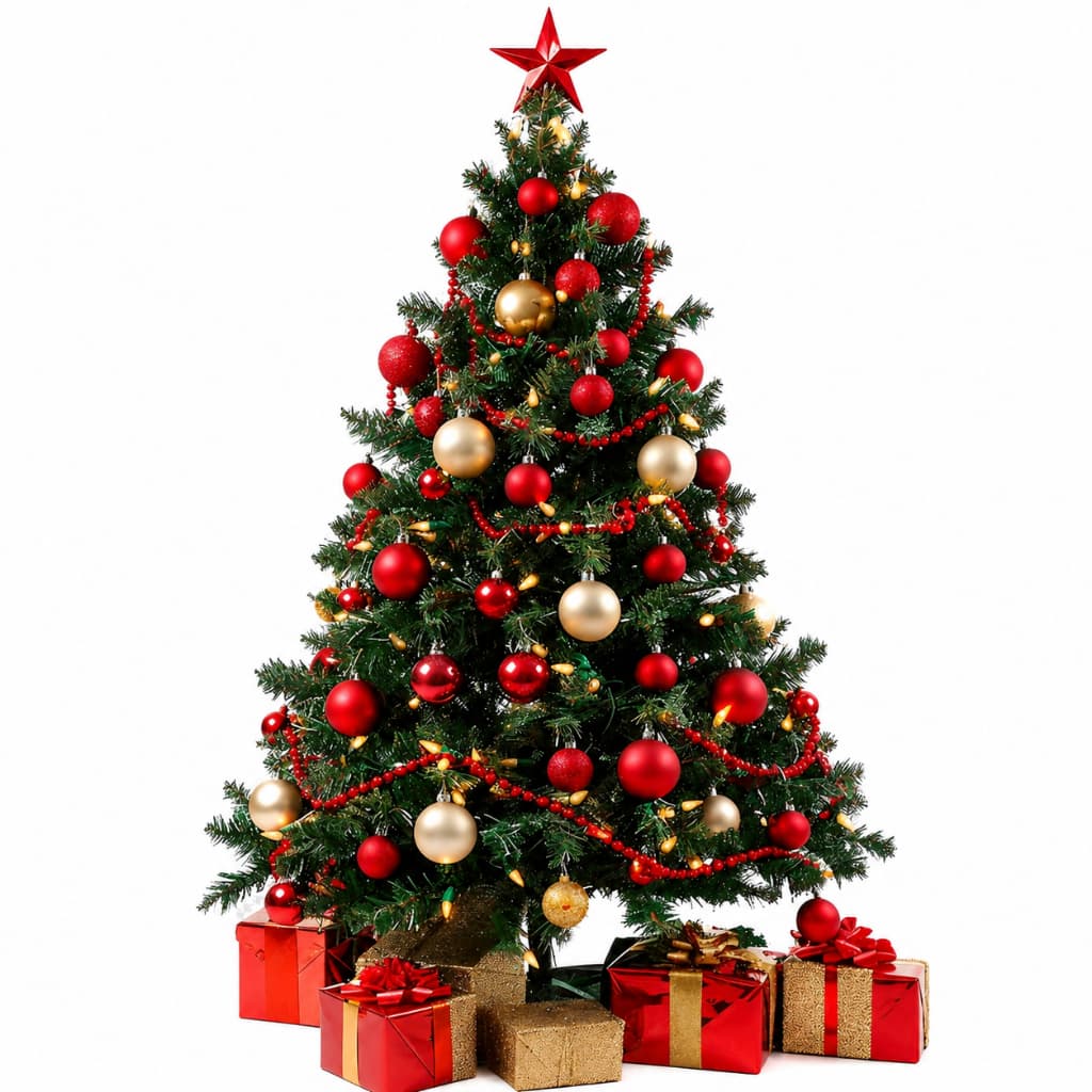 Árvore De Natal Grande Pinheiro 1,20m 150 galhos Cheia Premium Verde Enfeite