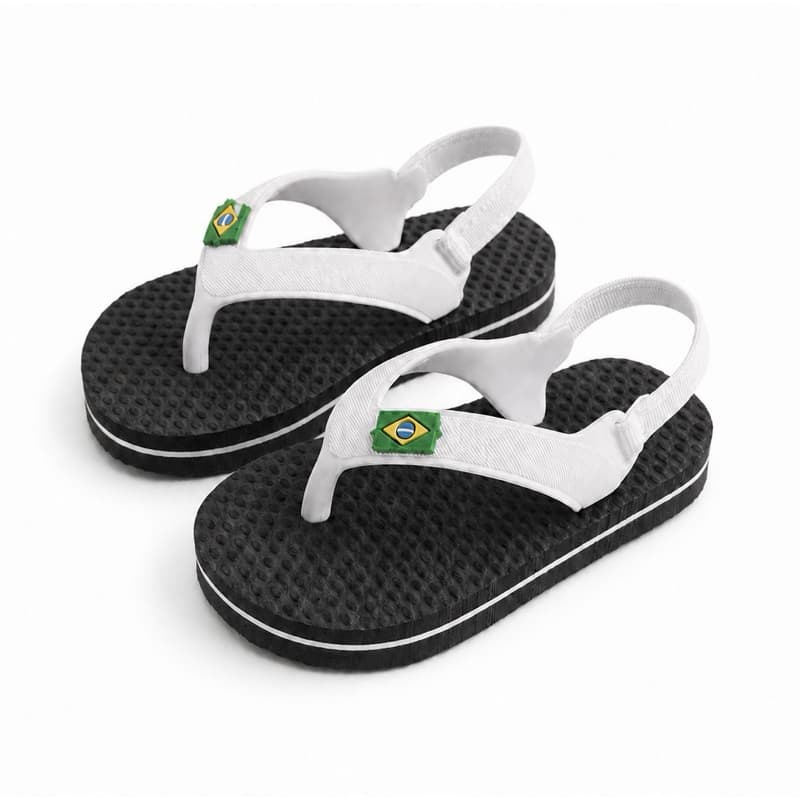 Chinelo Infantil com Elástico Antiderrapante