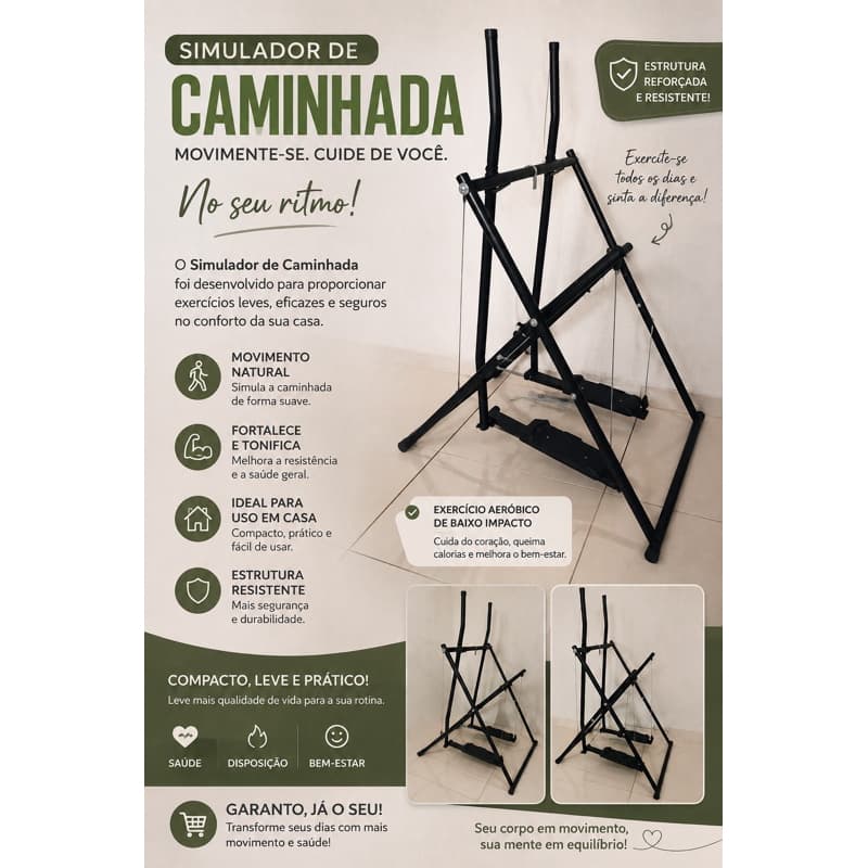 Simulador de Caminhada Manual