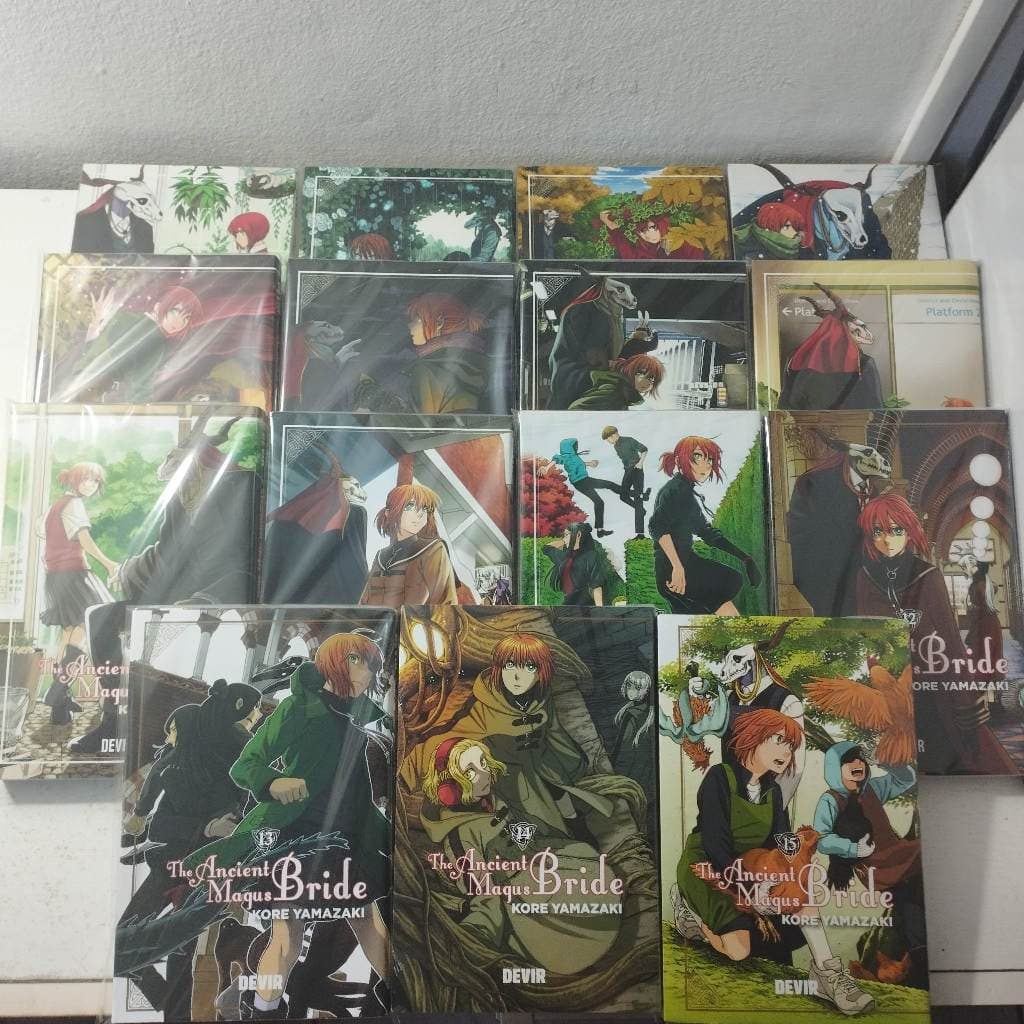 KIT Mangás The Ancient Magus Bride, 1 ao 15 – Kore Yamazaki