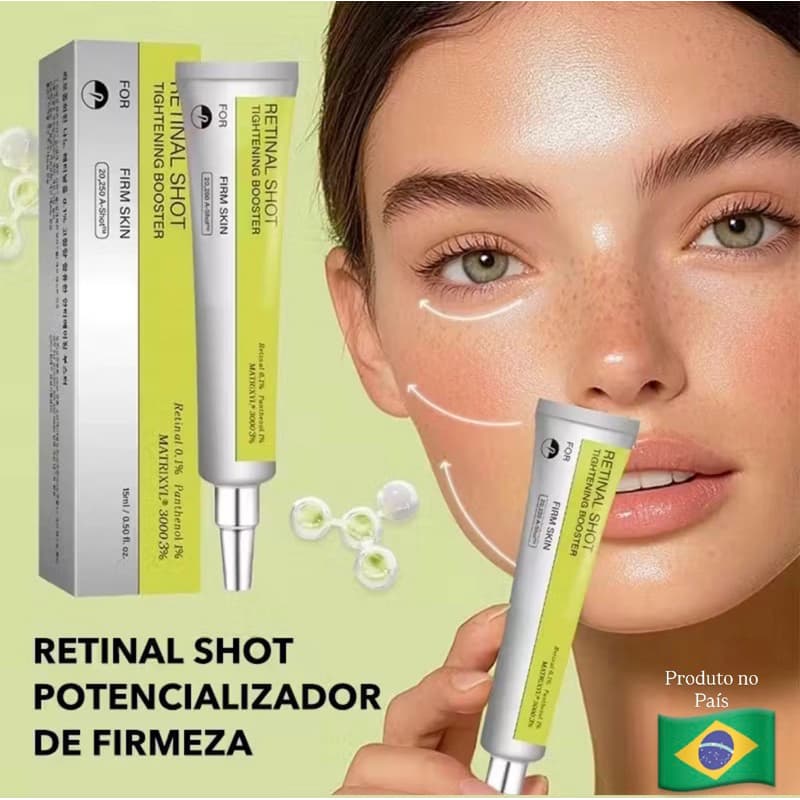 Essência Hidratante Coreana com Retinol, Creme Esfoliante para os Olhos e Rejuvenescedor que Fecha os Poros