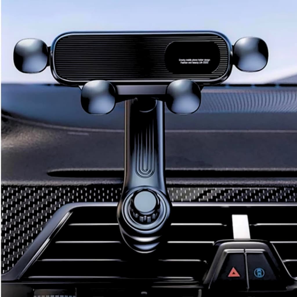 Suporte Celular Veicular Saída de Ar 360° Clip Kapbom KA-C099