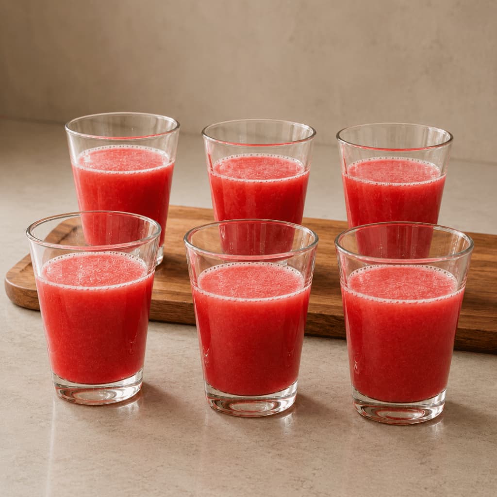 Jogo de Copos LISO 6 PEÇAS 320ml Vidro Resistente Transparente Kit Copo Alto Bar Restaurante