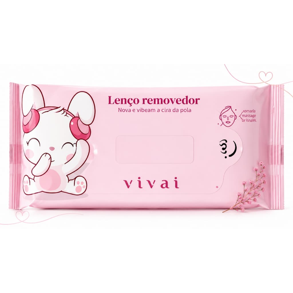 Mini Lenço Demaquilante Vivai
