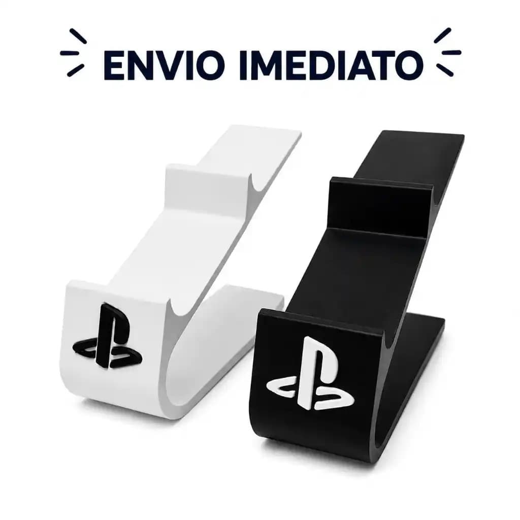 Suporte duplo para controles de jogos Playstation PS2, PS3, PS4 e PS5