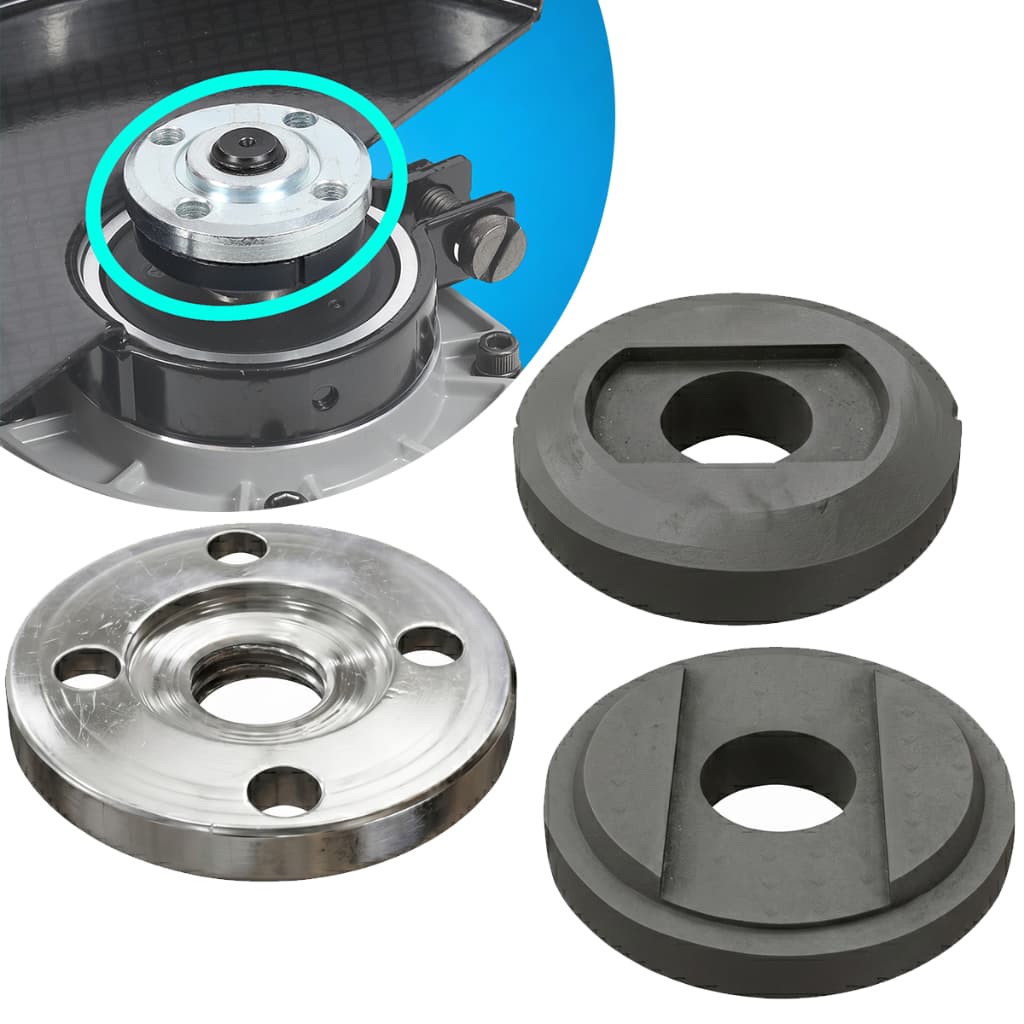 Jogo de Flange Para Discos 20mm Esmerilhadeira