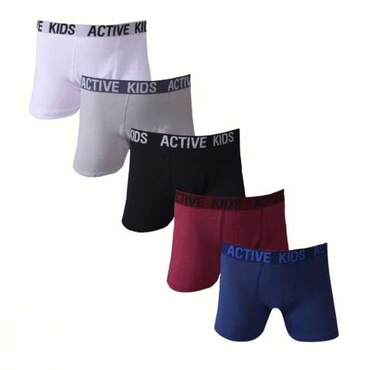 Kit 3, 6 e 10 BOX INFANTIL JUVENIL Algodão Microfibra SE AJUSTA AO CORPO CONFORTAVEL VESTE 2 - 12 ANOS Tamanho P M G GG