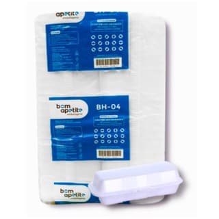 Estojo Lancheira de Isopor para Hot Dog/Churros HF04 50/100 Unidades