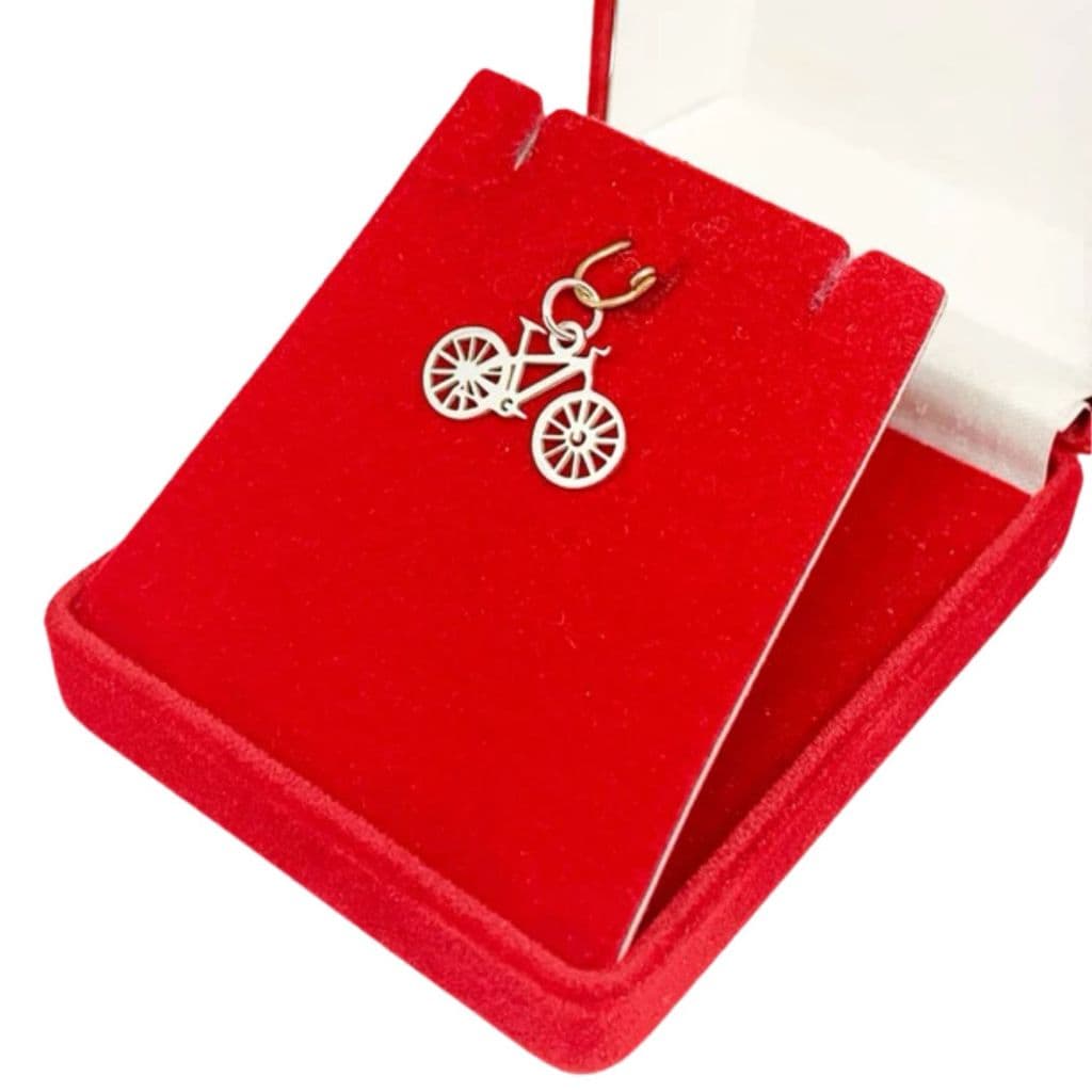 Pingente em Prata 925 Bicicleta