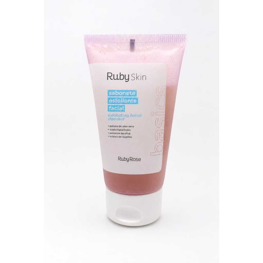Sabonete Esfoliante Facial Ruby Rose 80g Ruby Skin HBS3400