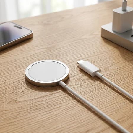 CARREGADOR DE CELULAR POR INDUÇÃO 15W COM CABO TIPO-C ALTOMEX