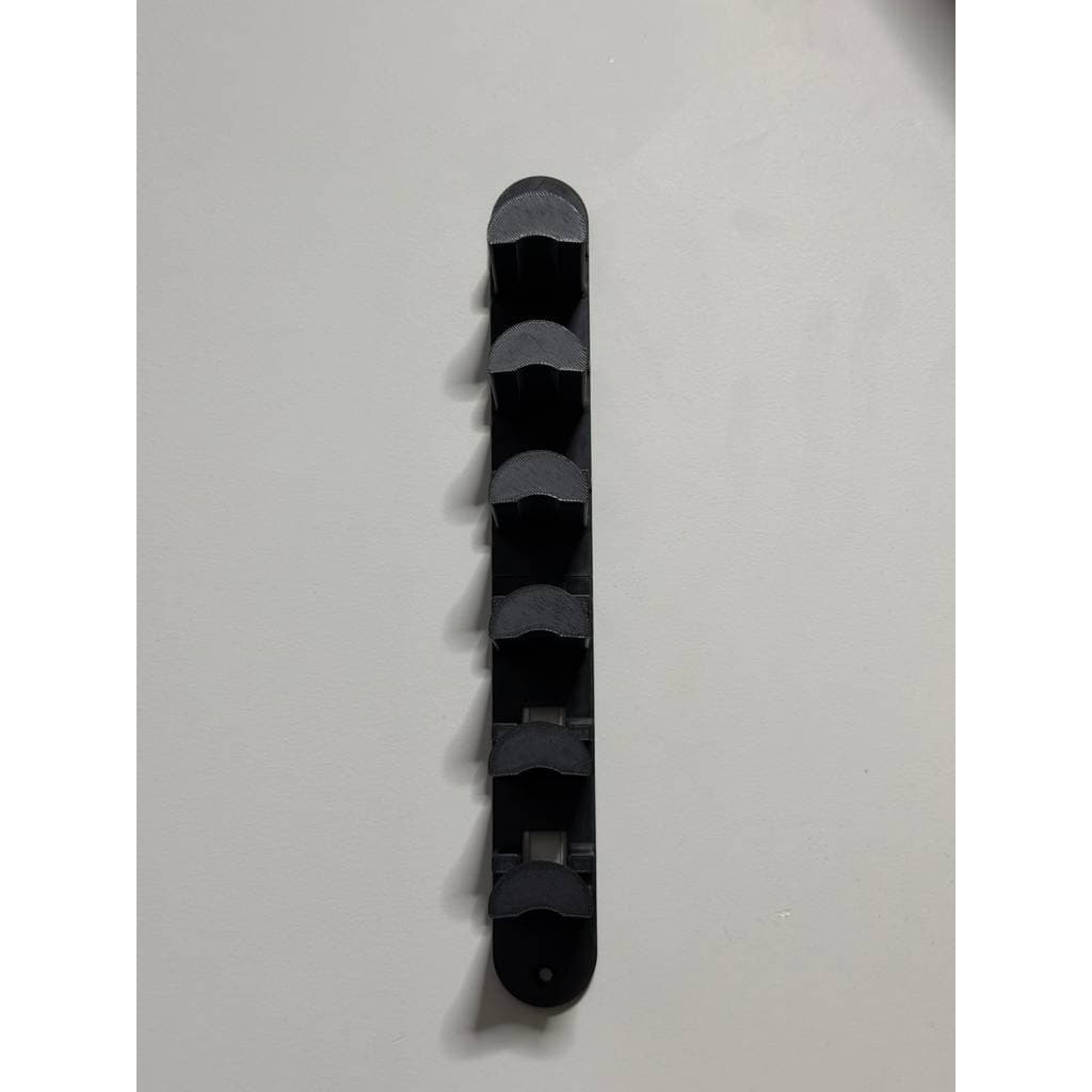 Organizador Para Até 6 Bonés para Parede Suporte Vertical