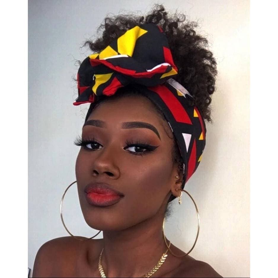 Faixa turbante afro turbante estrutura aramado elastico de cabelo tiara aramada africano Estampa Africana fita de cabelo