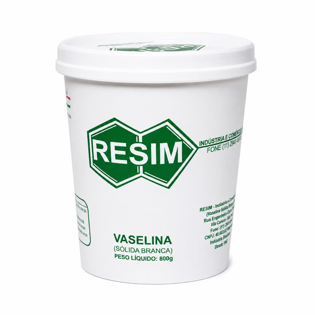 Vaselina Sólida Farmacêutica USP - 800gr Tatuagem Tattoo - GRAU ALIMENTÍCIO HIDRATANTE PROMOÇÃO