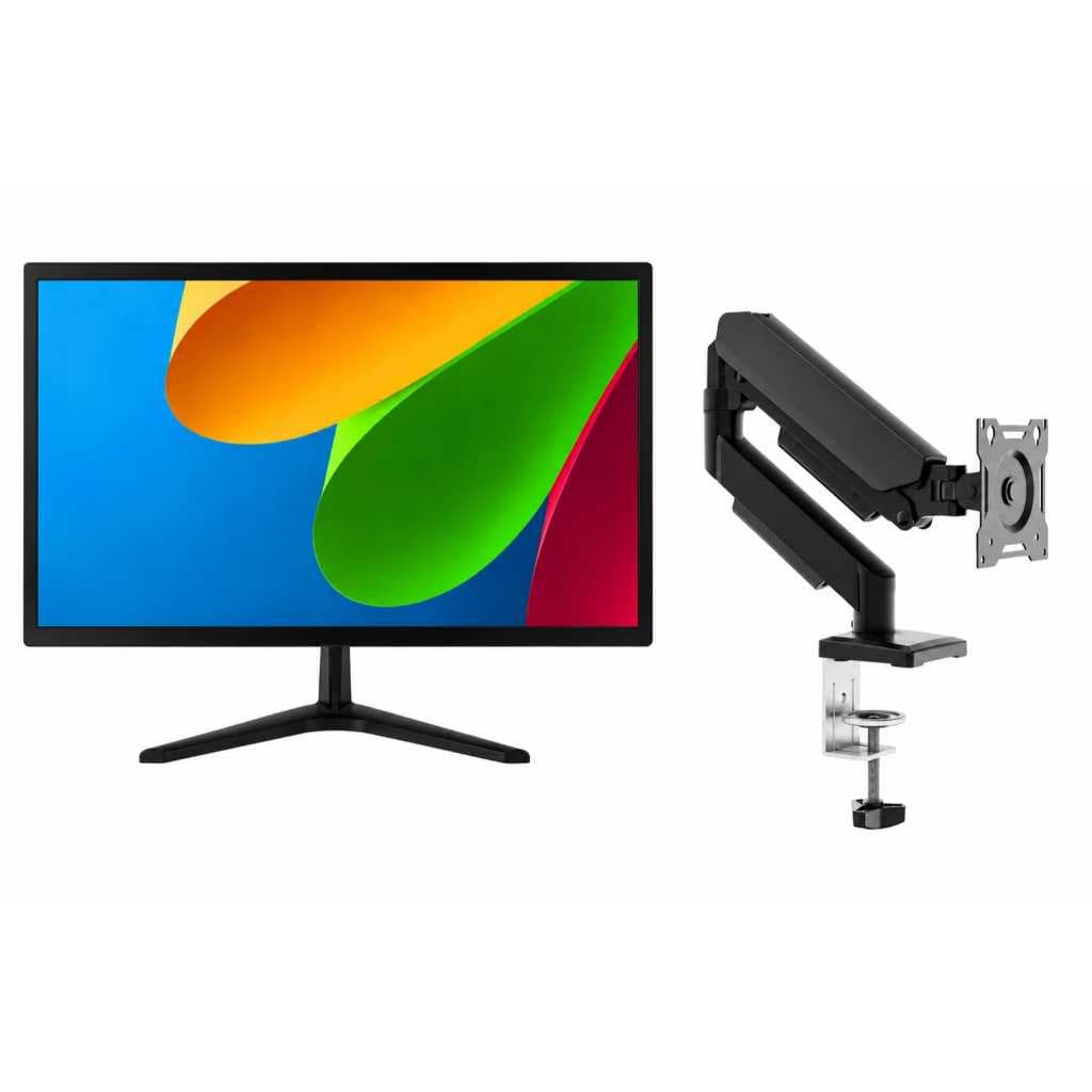 Monitor Aitek Sigma 19 Polegadas HDMI-VGA + Suporte De mesa pivolte110-230v