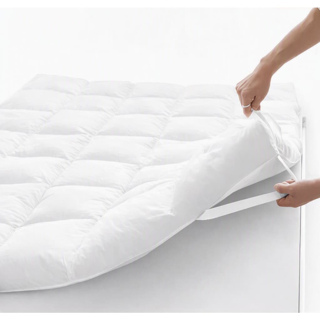 Protetor Capa PillowTop Solteiro Casal Queen King 400 Fios JR&HomeStoreBR Envio imediato