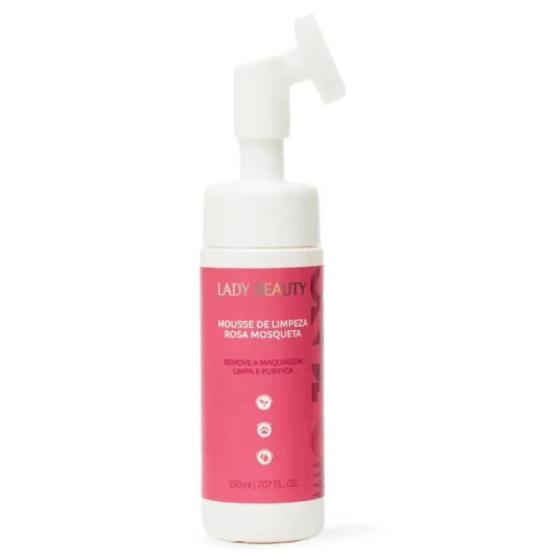 Mousse Micelar Facial Rosa Mosqueta 150ml