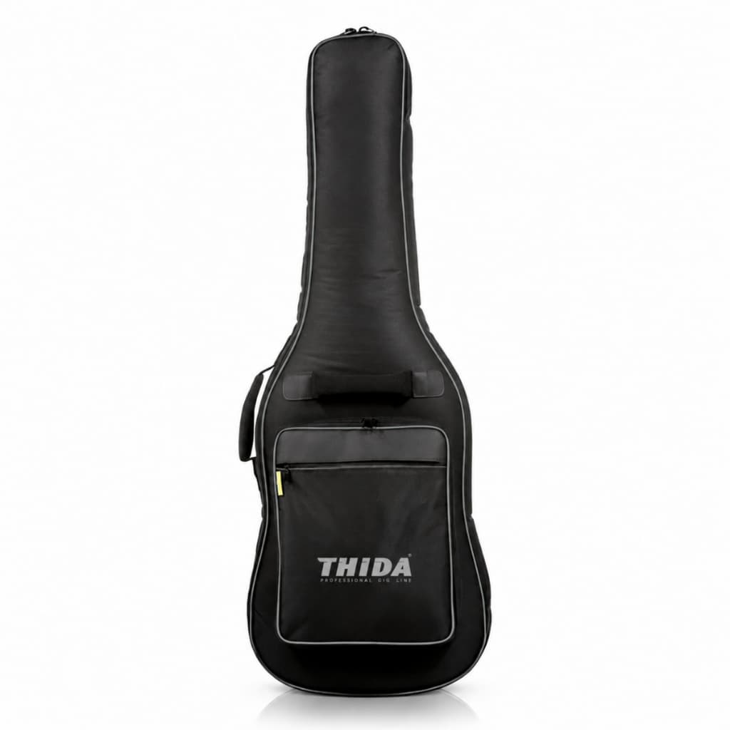 Bag Capa Para Violão Nylon Clássico Super Acolchoada Com Dois Bolsos