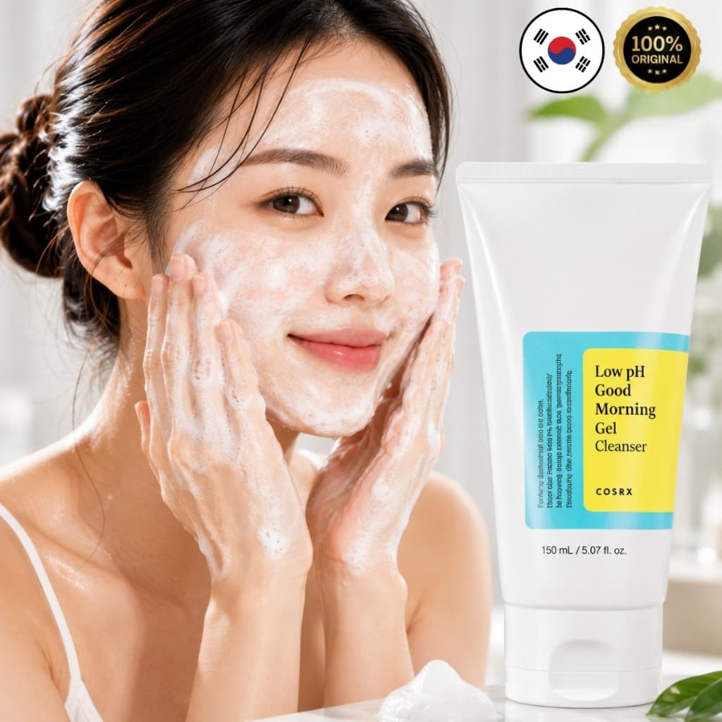 COSRX Low pH Good Morning Gel Cleanser Limpeza Facial 150ml Skincare Coreana Original ENVIO IMEDIATO