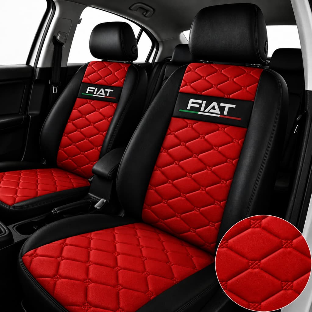 Kit capa couro banco fiat palio 1996 a 2022