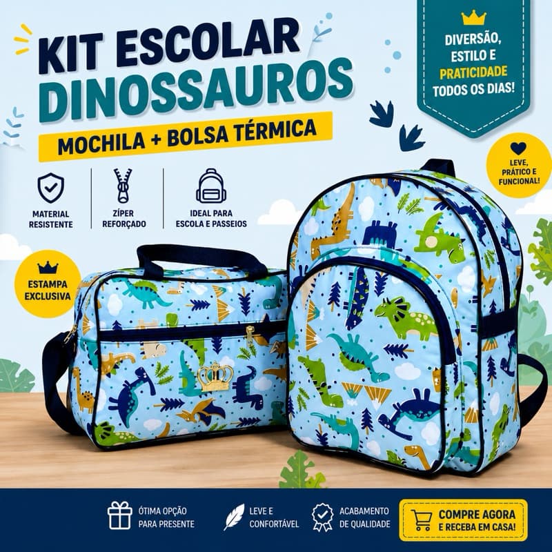 Kit Mochila e Bolsa Maternidade 2 peças Mala Maternidade Mochila Maternidade Menino