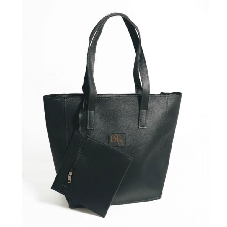 Bolsa de couro Feminina Tote + Necessaire de Brinde Envio Imediato