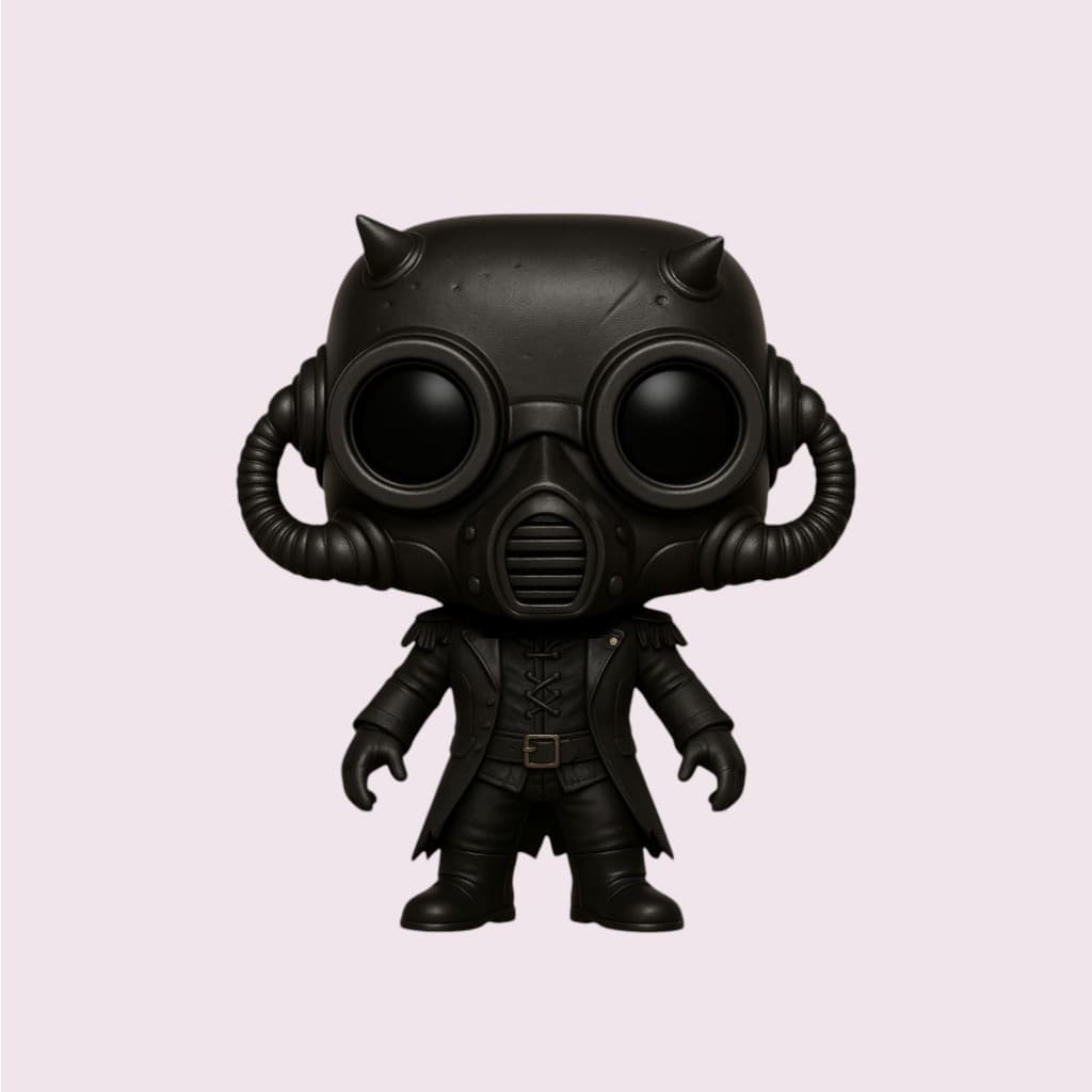 Boneco Personalizado Papa Emeritus Ghost Banda Rock Colecionável Geek Nerd