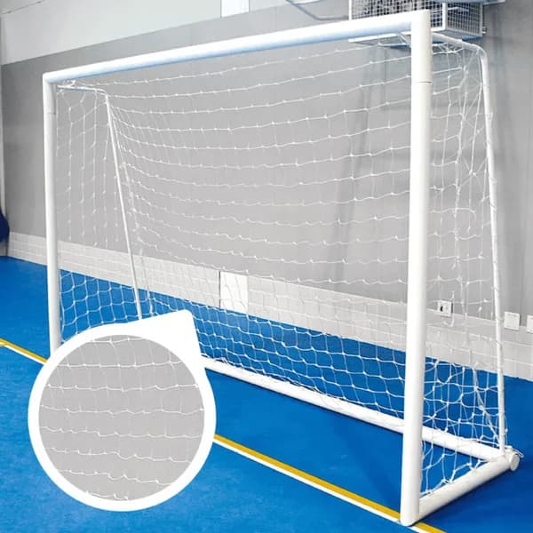 Par Rede Gol Futsal Nylon Fio 4 Uv Véu