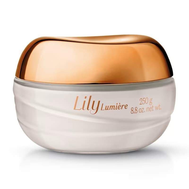 Creme Acetinado Hidratante Desodorante Corporal Lily Lumière 250g